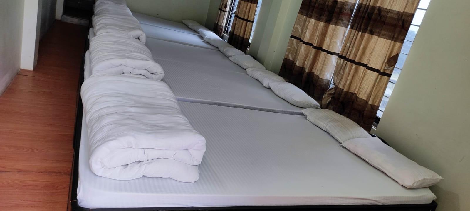 Group Leaving Deluxe Room