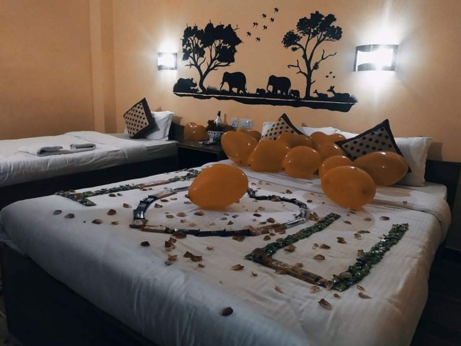 Deluxe couple room with A/C