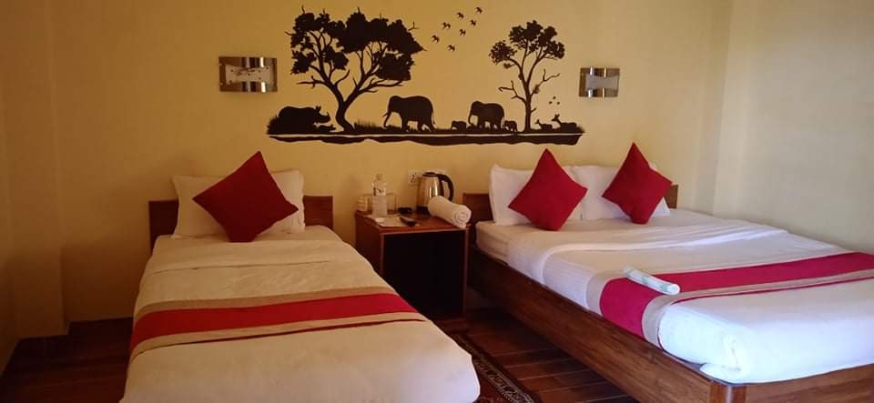 Hotel Mirage|Family room with A/C