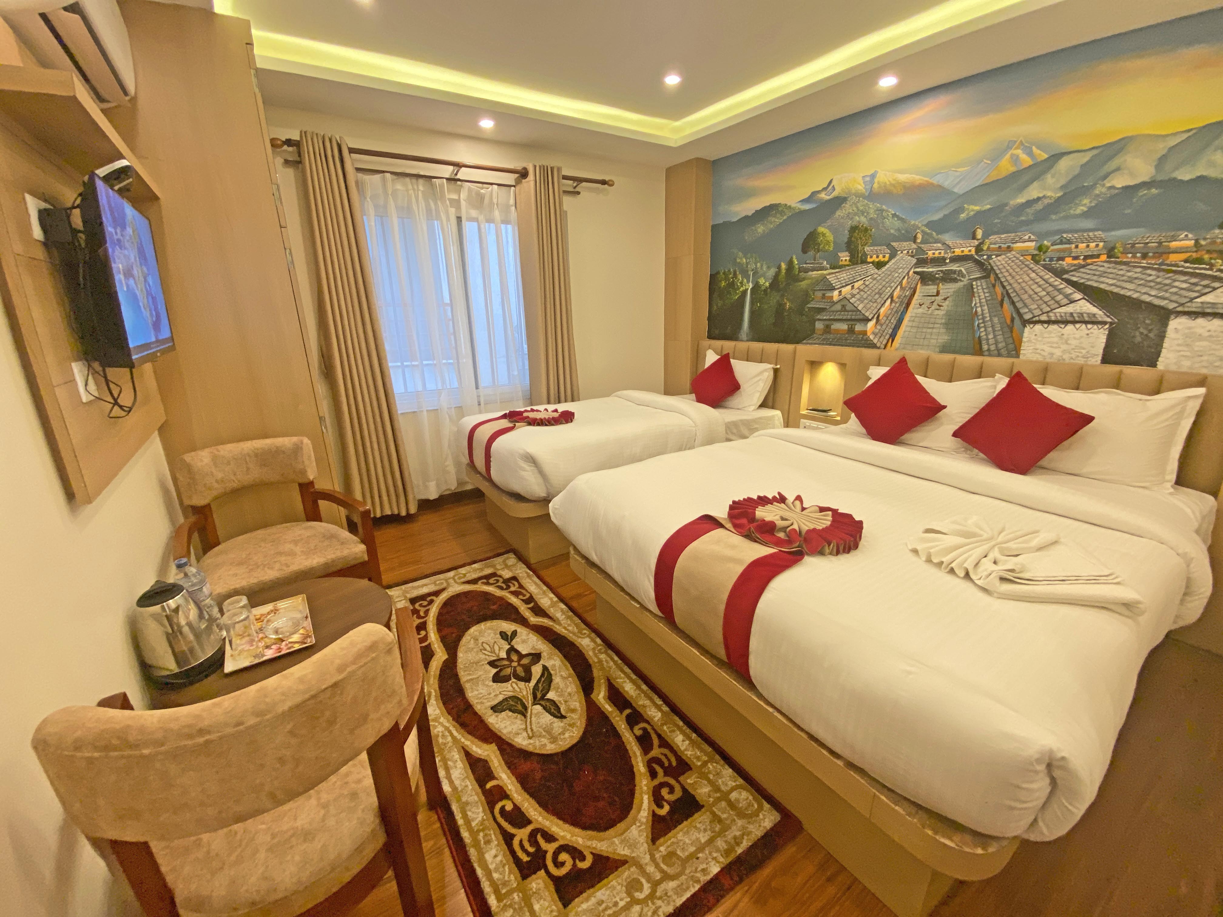 Super deluxe triple bed