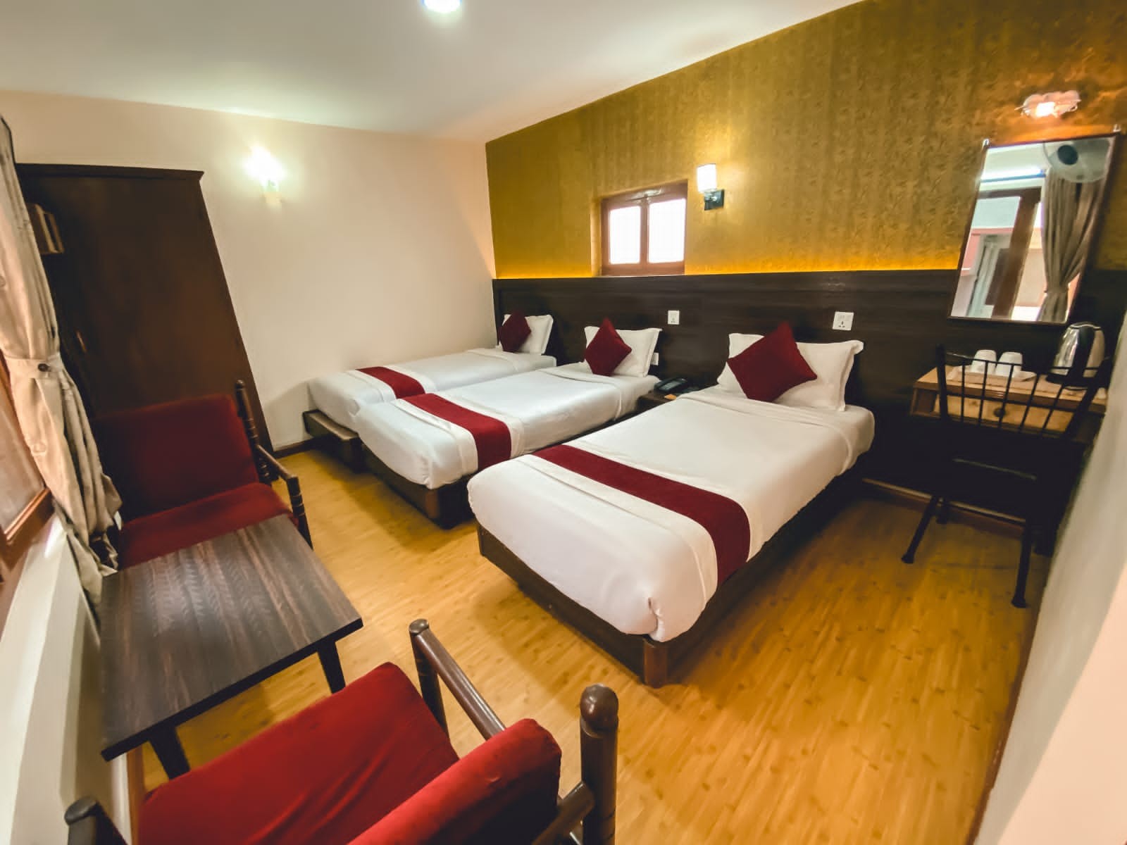 Triple deluxe Non AC Room