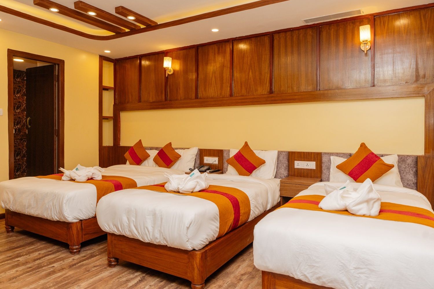 Hotel Royal Airport Pvt.Ltd.|Quadruple Room with Private Bathroom