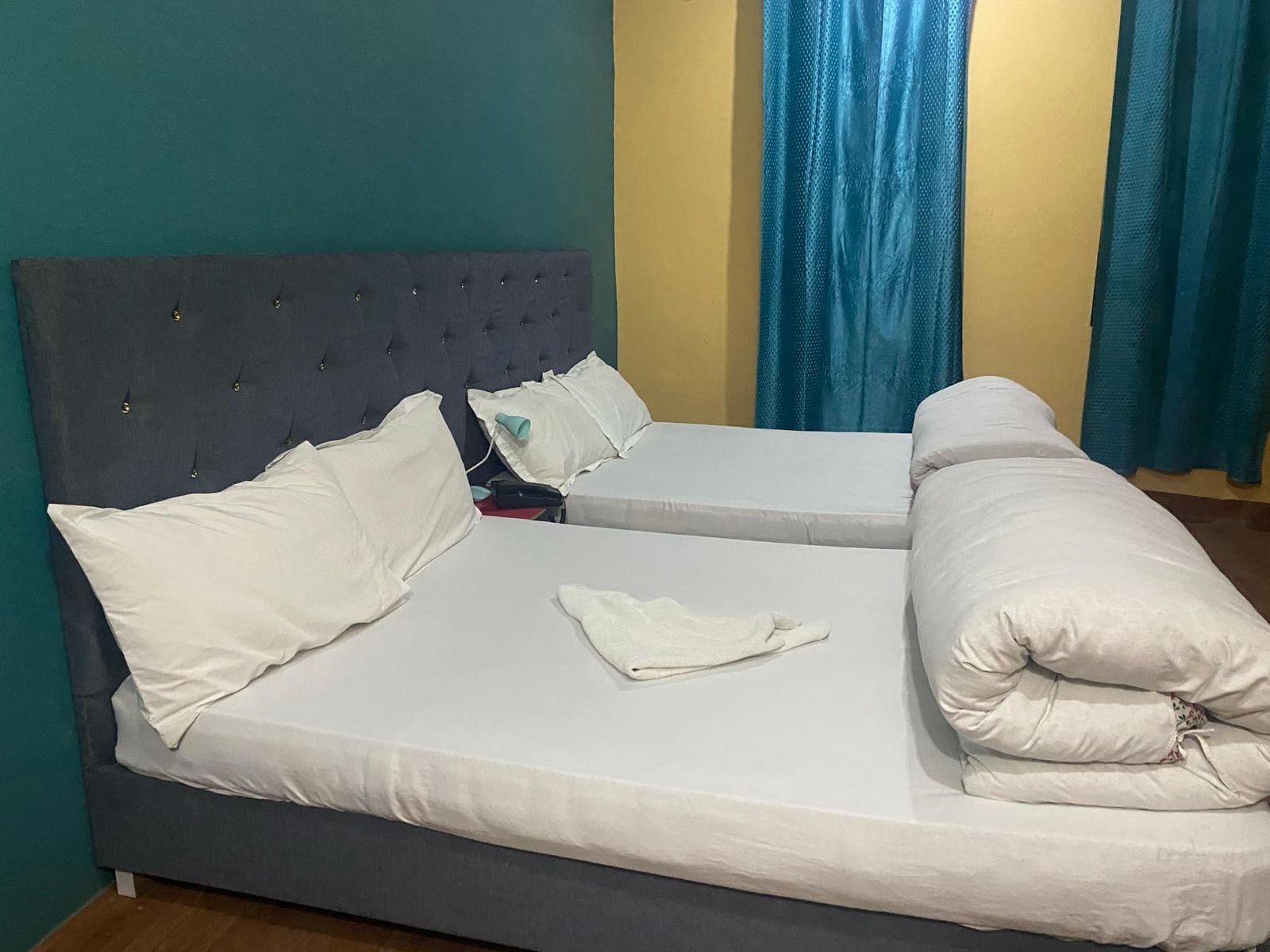 Double AC Bedroom