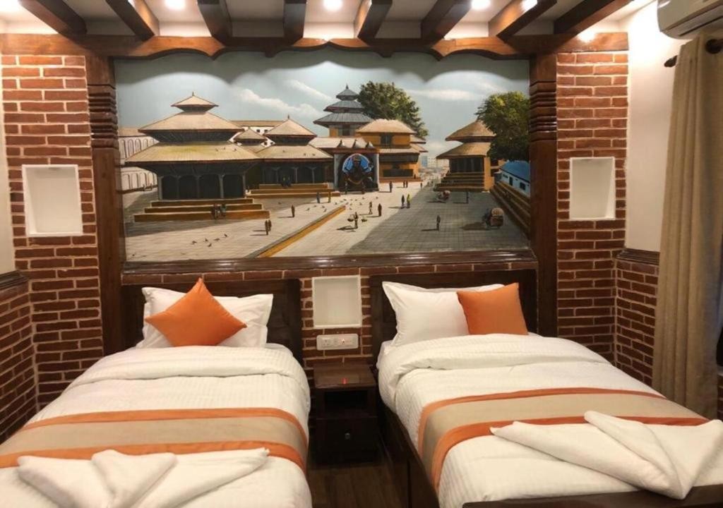 Airport Himalaya Boutique Hotel|Deluxe Twin Bed