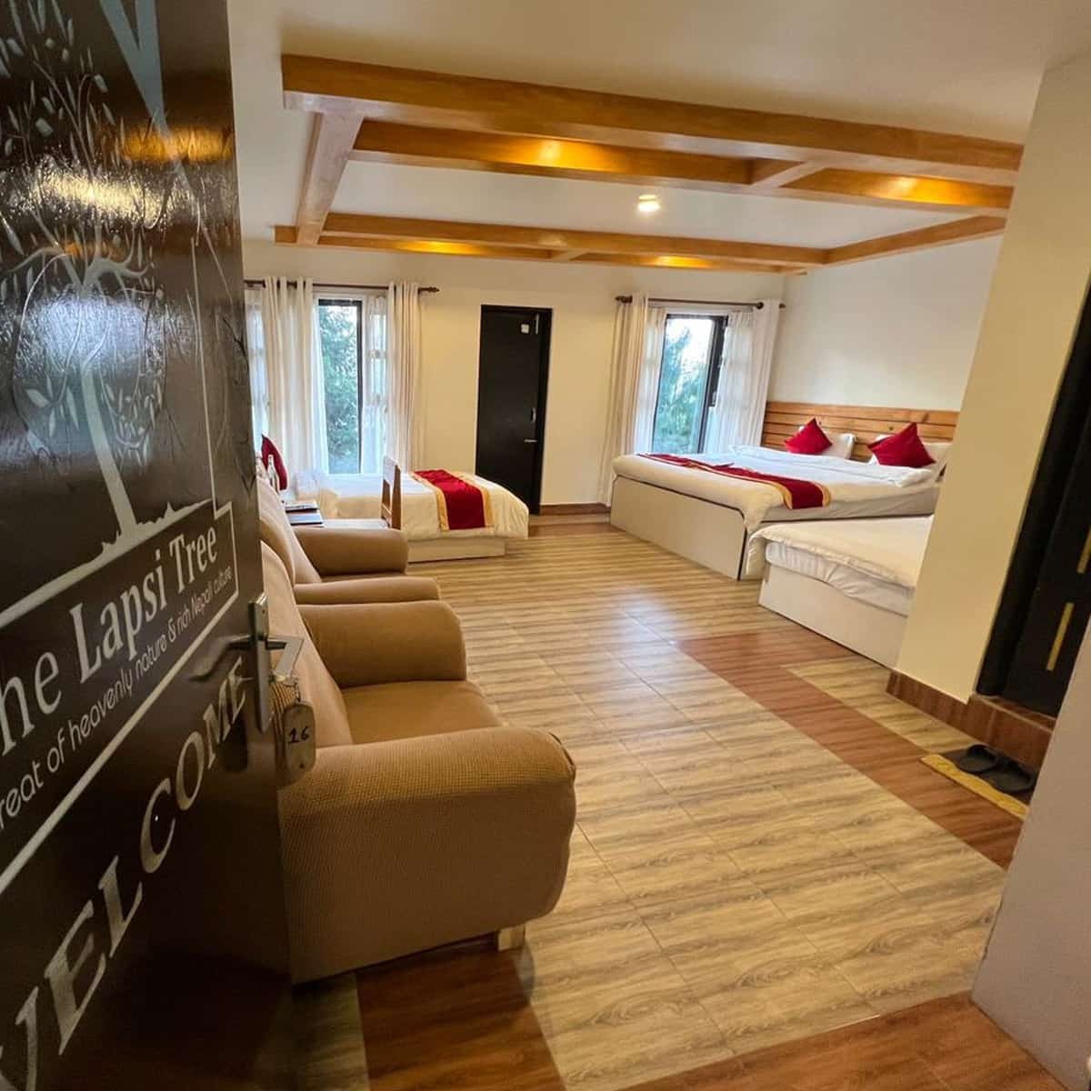 Superior Family Room with Jungle View