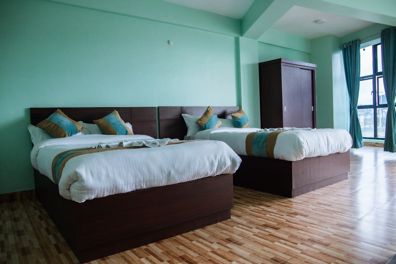 Yaksa Hotel Pvt. Ltd.|Deluxe  Twin Room with balcony