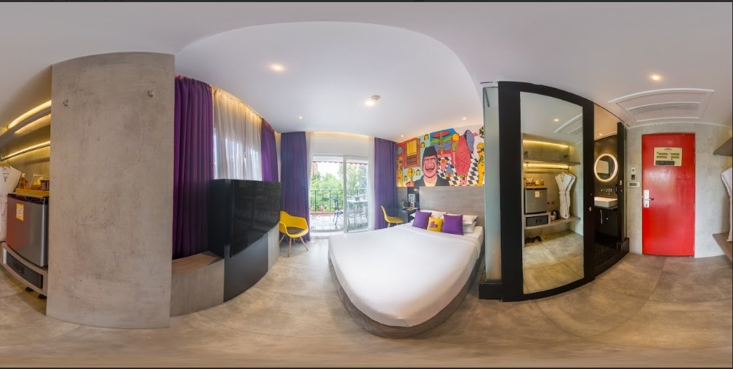 Gaas Baas Co.|Deluxe Queen Room (Balcony)