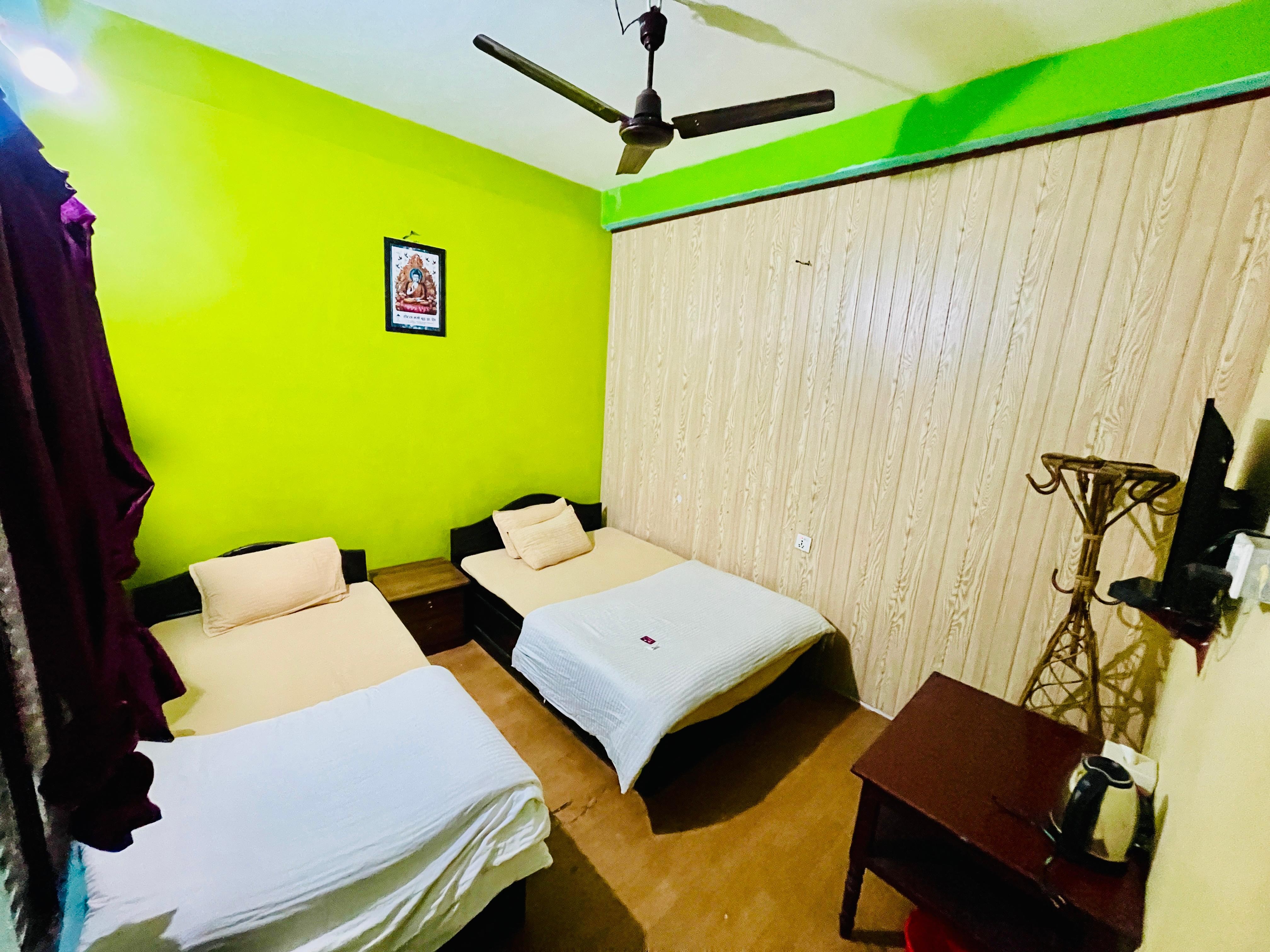 Double attached bathroom Non Ac